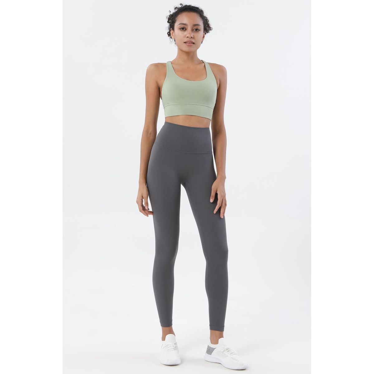 TIOZONEY - Sujetador deportivo con tiras para mujer