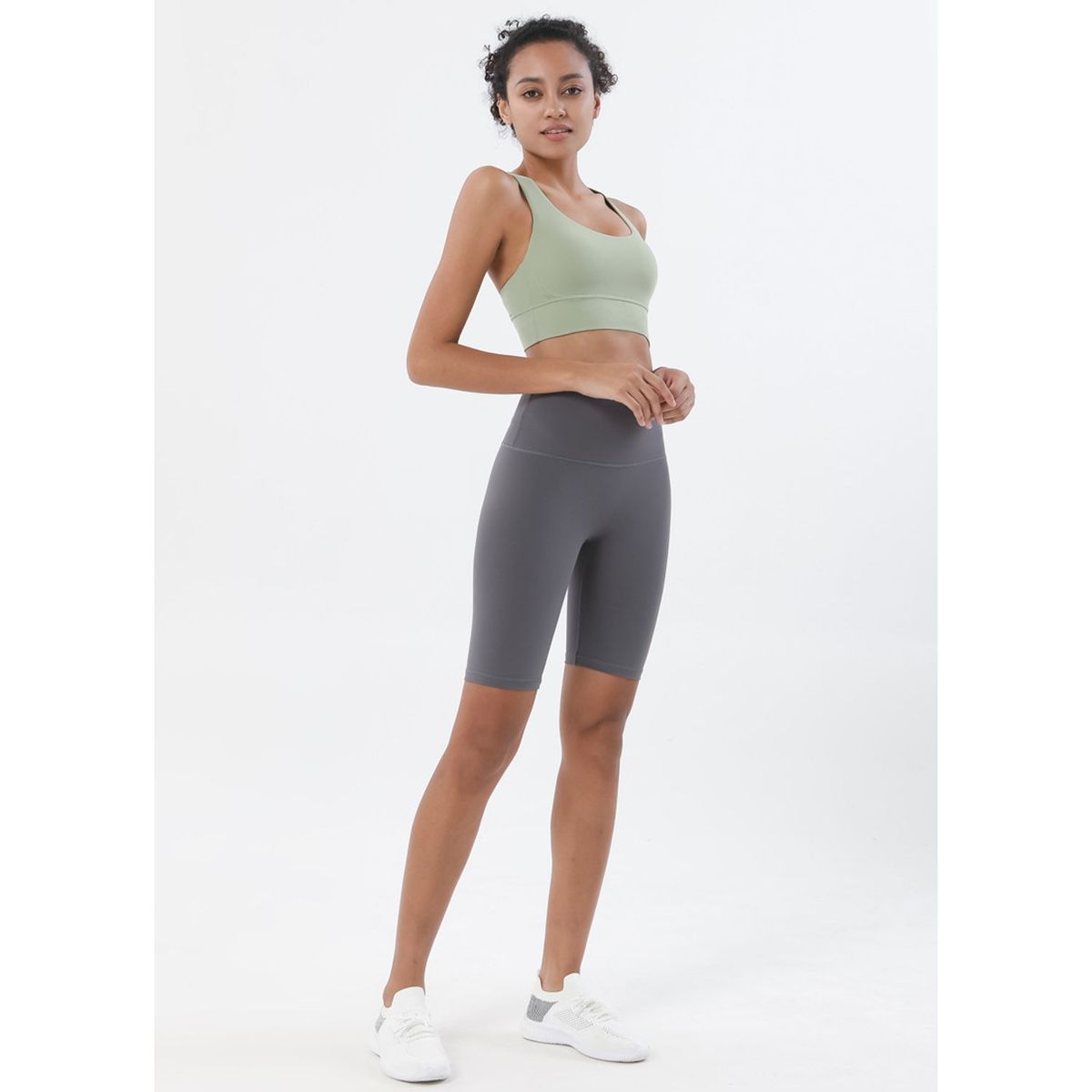 TIOZONEY - Sujetador deportivo con tiras para mujer