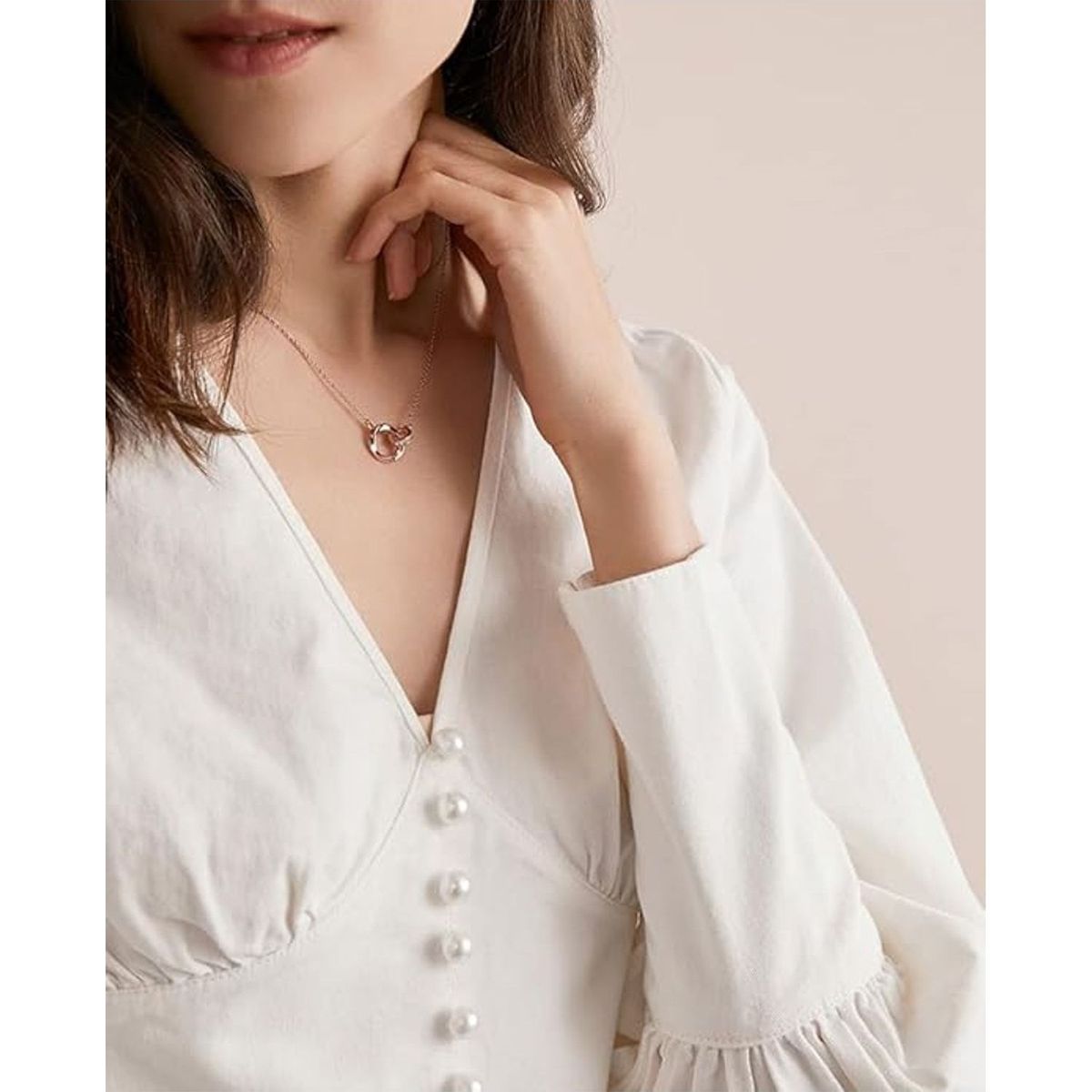 TIOZONEY - Collar original para señoras