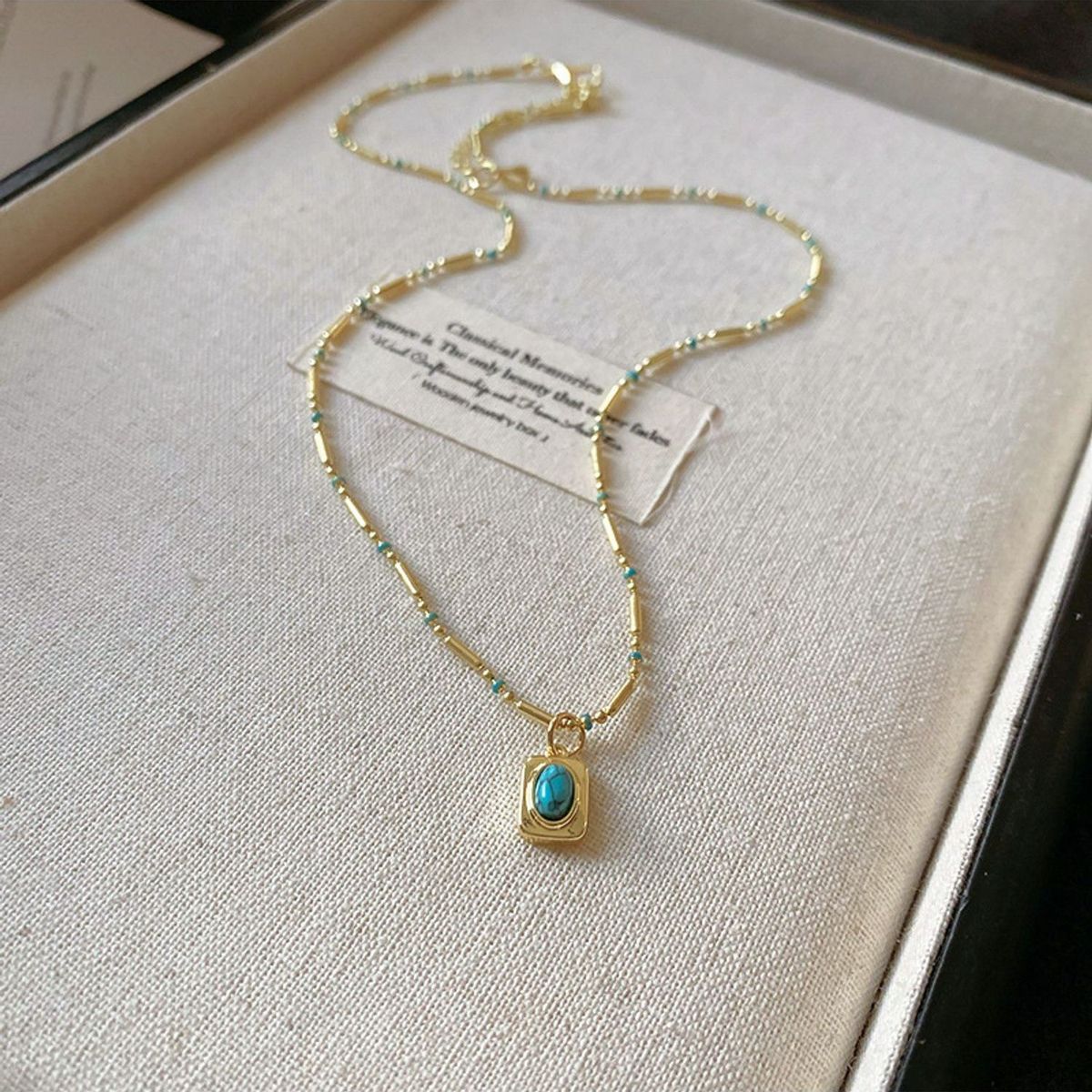 TIOZONEY - Collar bohemio para señoras