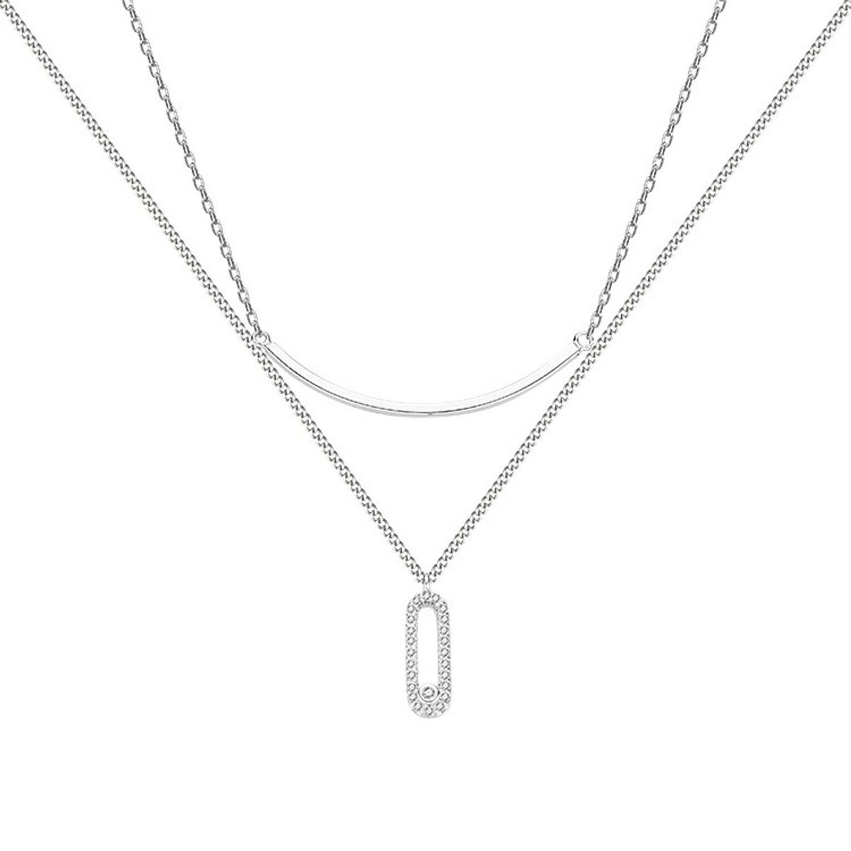 TIOZONEY - Collar de mujer con forma de arco