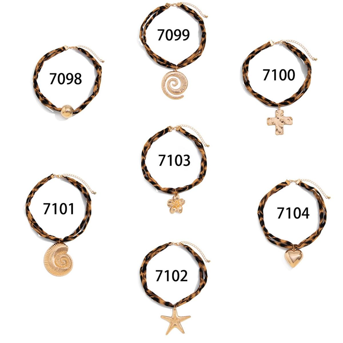 TIOZONEY - Collar de cadena de terciopelo multicapa para mujeres