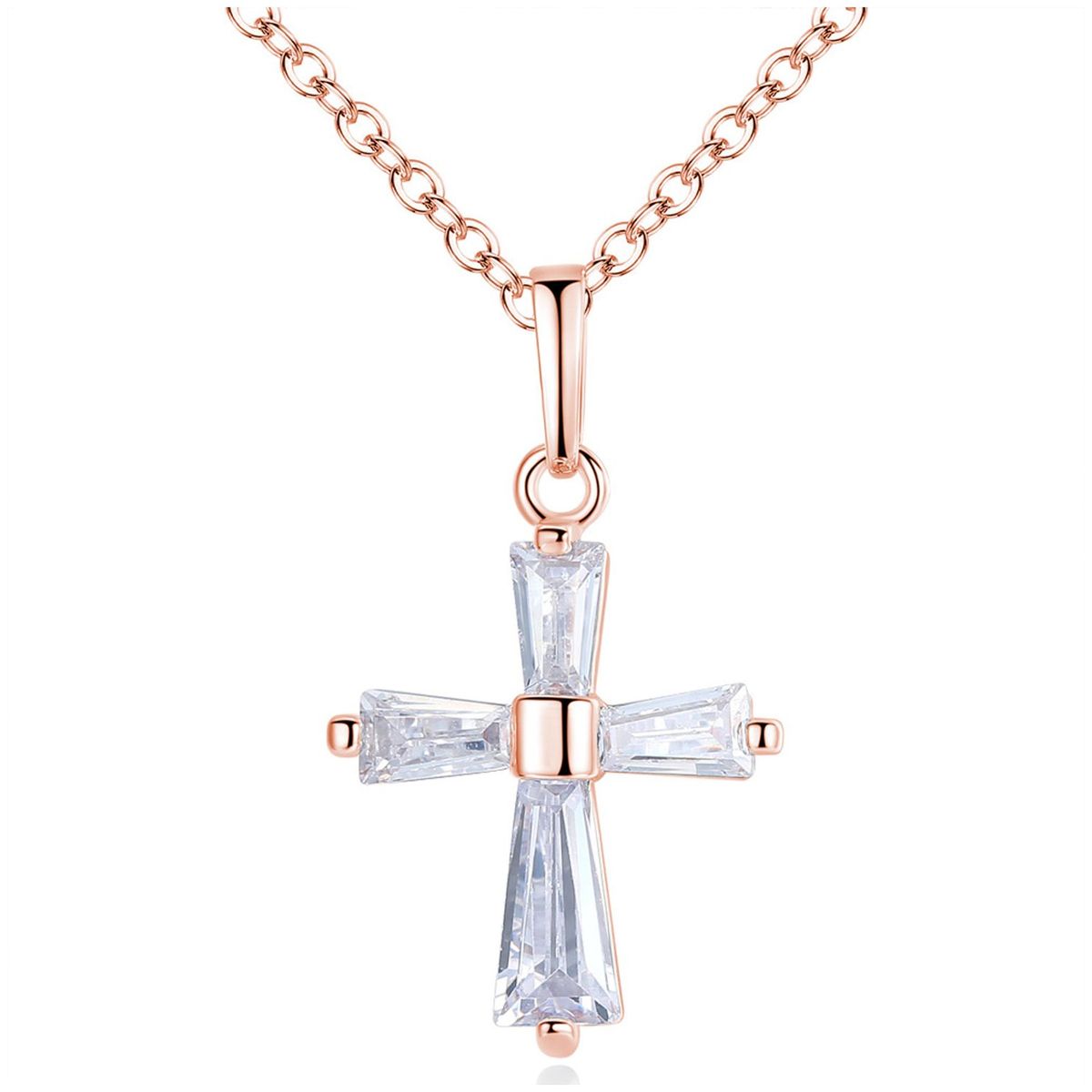 TIOZONEY - Collar bañado en Plata 925 para mujer