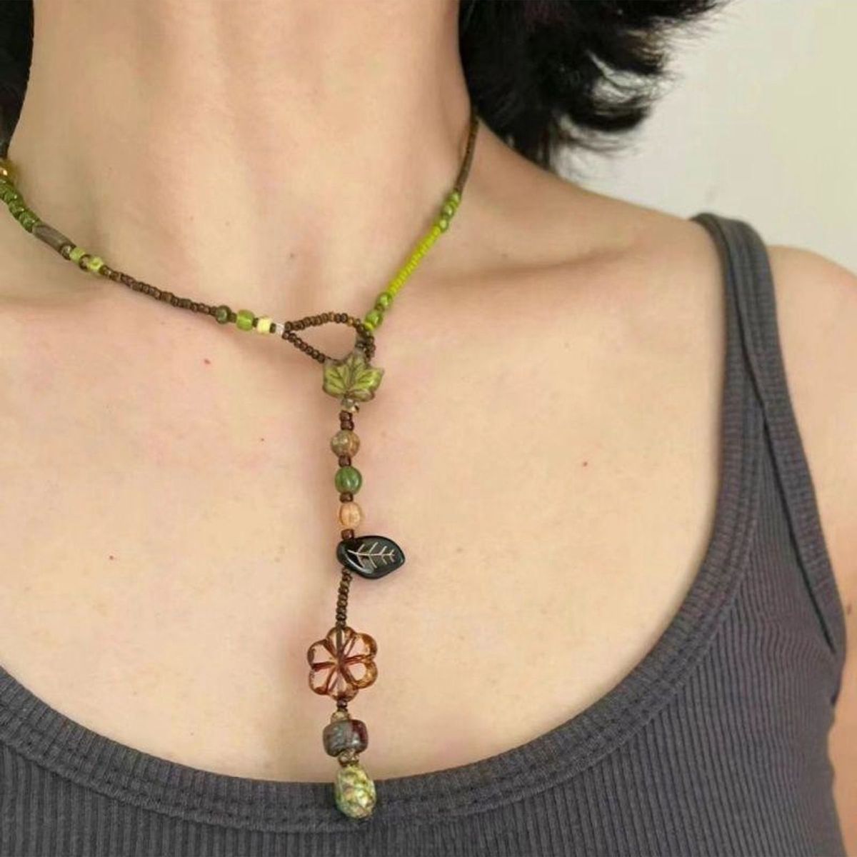 TIOZONEY - Collar Boho Ajustable para Mujer