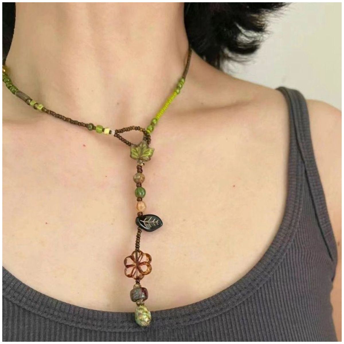 TIOZONEY - Collar Boho Ajustable para Mujer