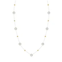 TIOZONEY - Bañado en oro Collar de moda para mujeres