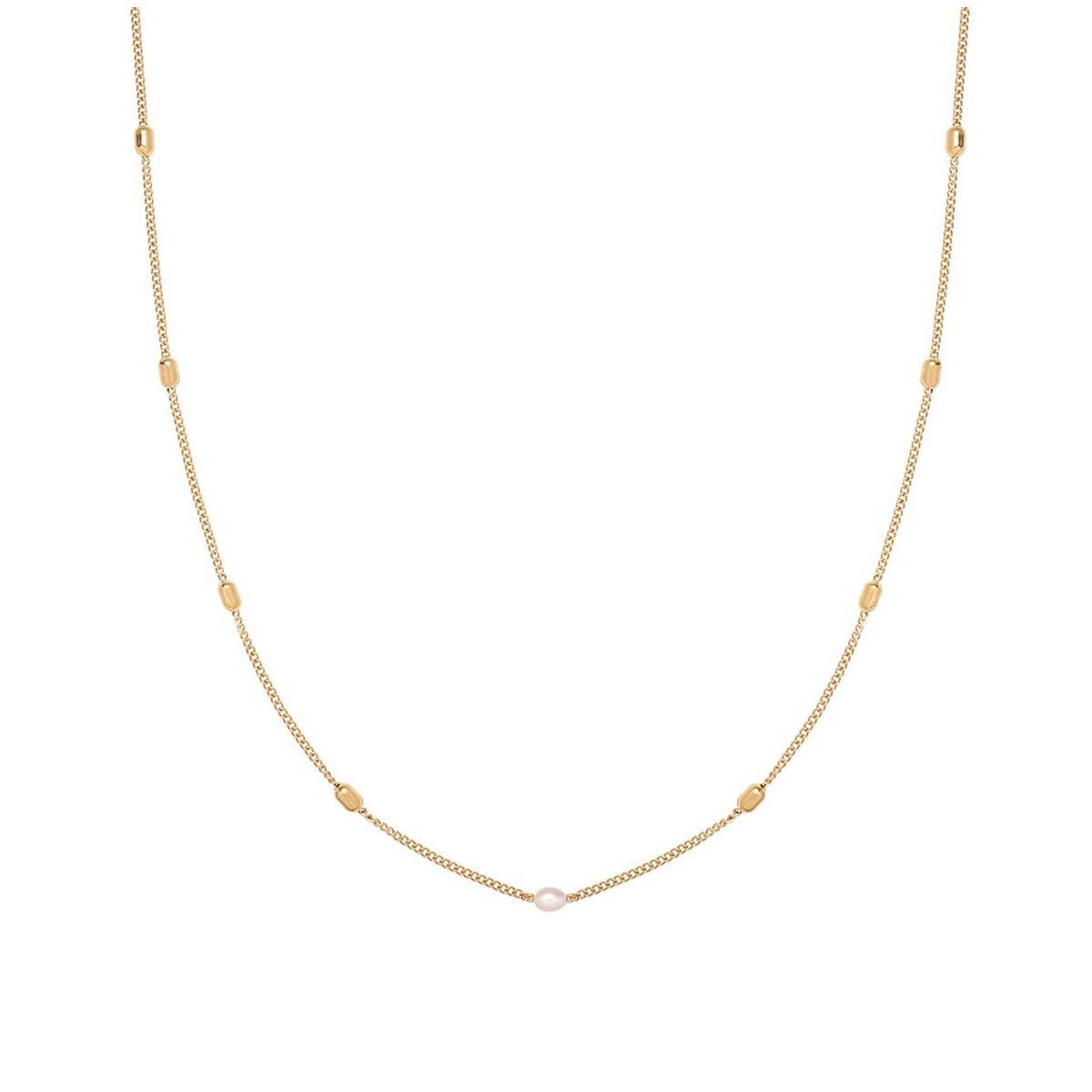 TIOZONEY - Bañado en oro Collar de moda para mujeres