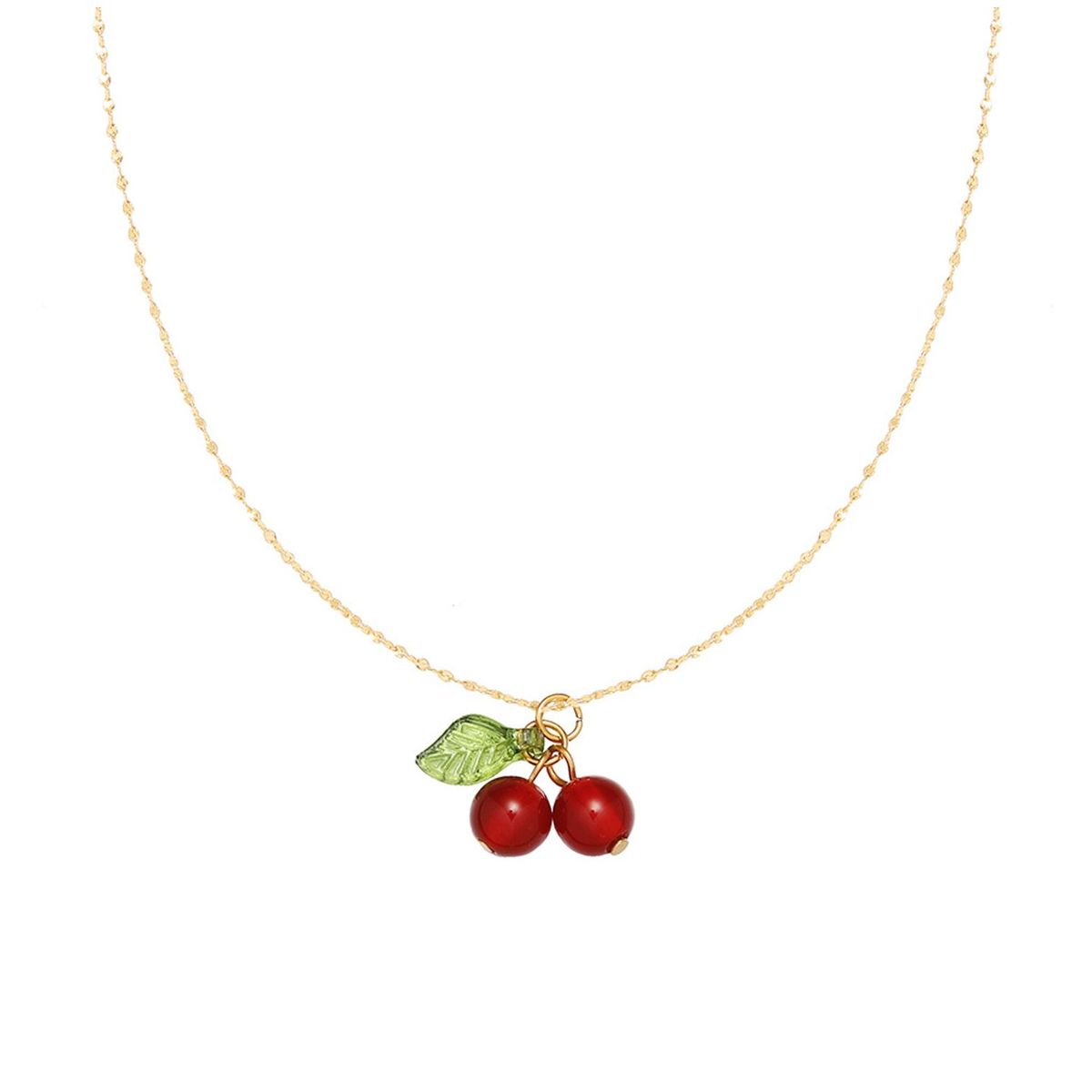 TIOZONEY - Bañado en oro Collar de moda para mujeres
