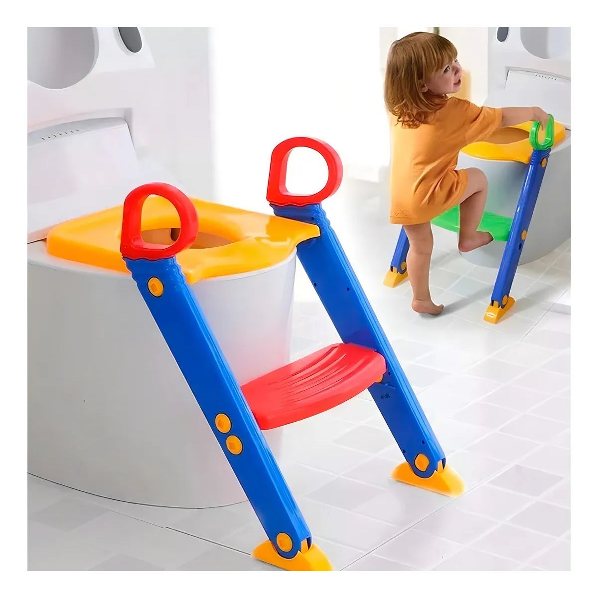 MOVI - ADAPTADOR DE WC CON ESCALERA PARA NIÑOS