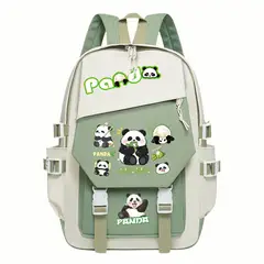 TIOZONEY - Mochila escolar panda para estudiantes
