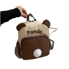 TIOZONEY - Mochila Escolar Panda Estilo INS