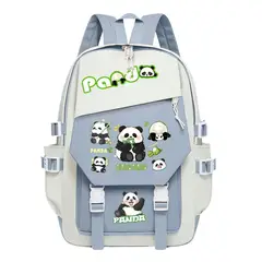 TIOZONEY - Mochila escolar panda para estudiantes
