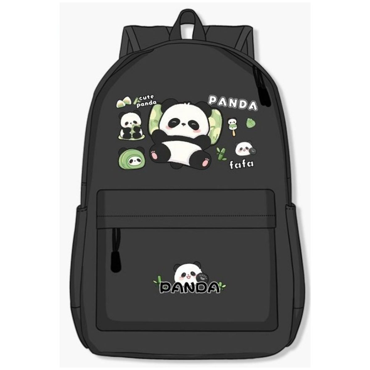 TIOZONEY - Mochila escolar panda para estudiantes