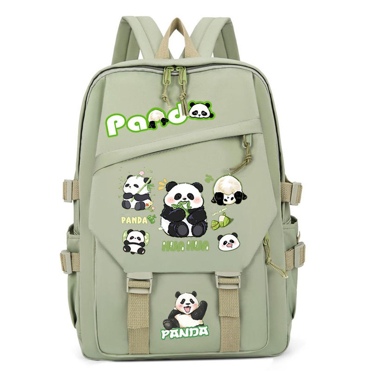 TIOZONEY - Mochila escolar panda para estudiantes