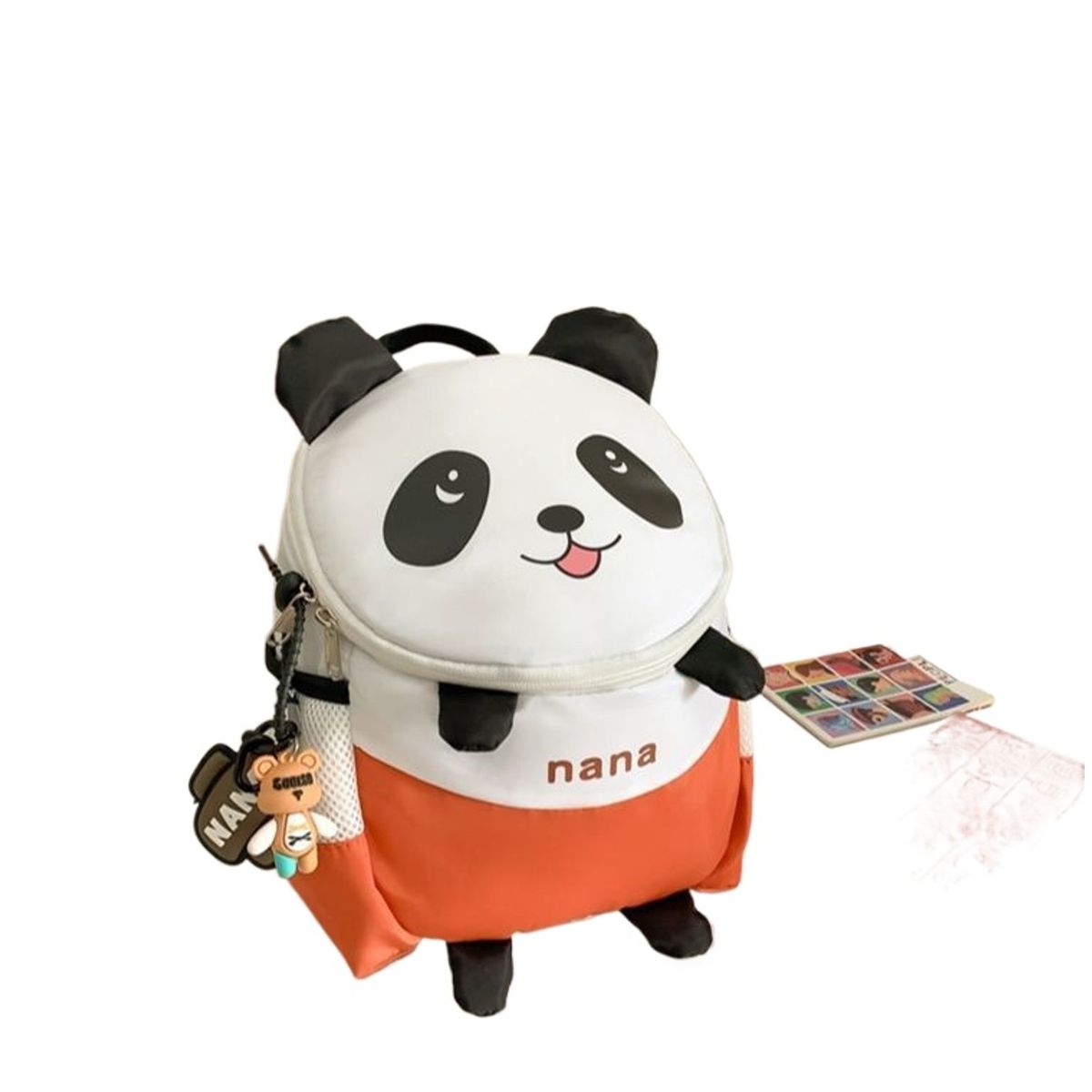 TIOZONEY - Mochila escolar panda para estudiantes