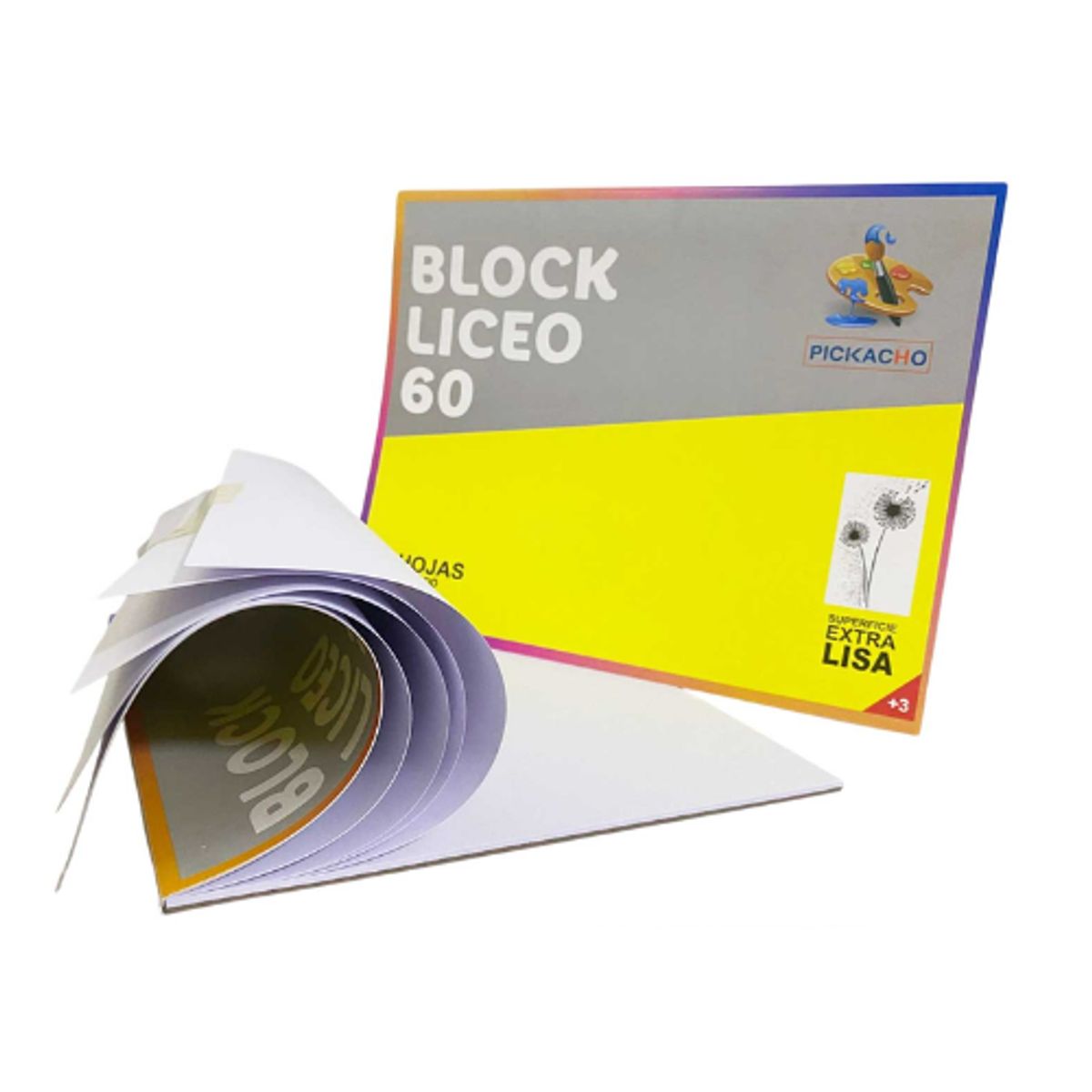 GENERICO - Block Liceo 60 Papel Hilado 26 cm