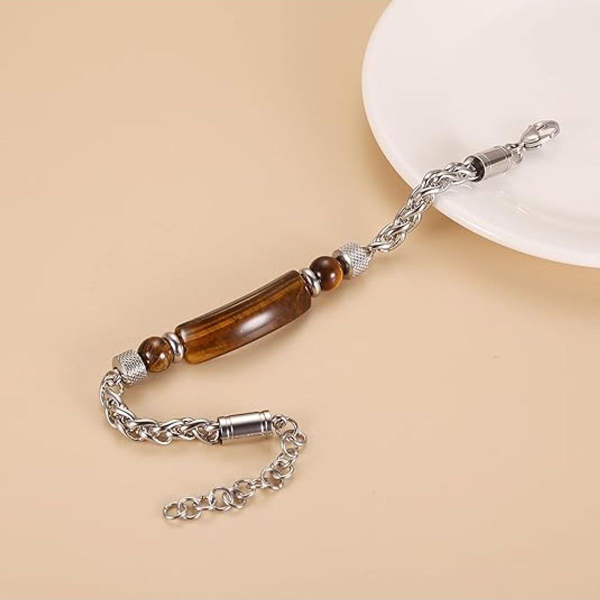 TIOZONEY - Pulsera de  para hombres