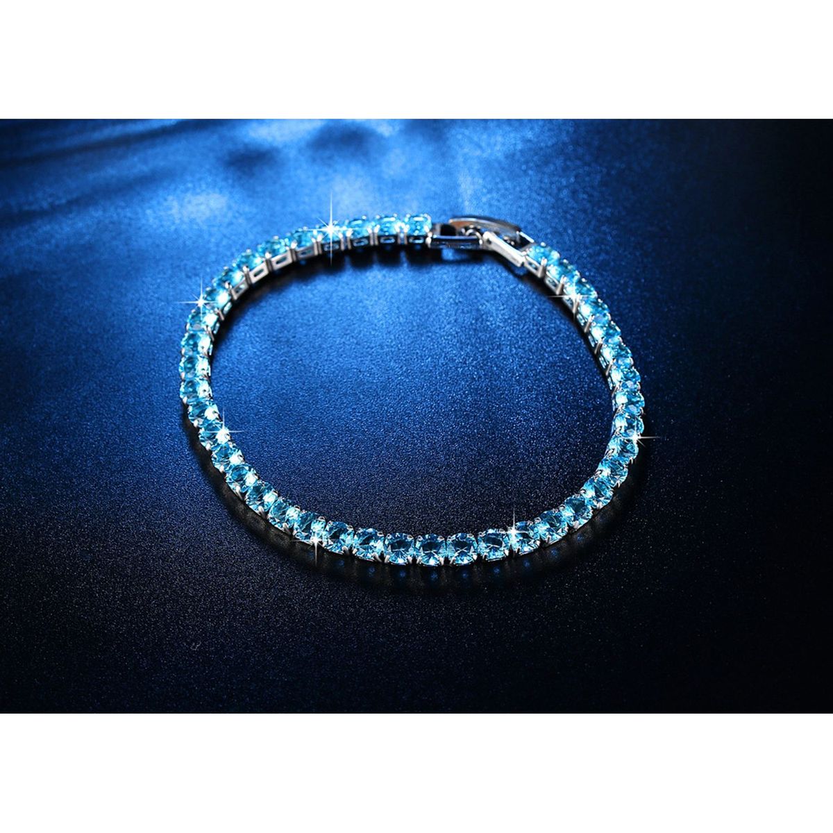 TIOZONEY - Pulsera Cadena Enlazada Mujer