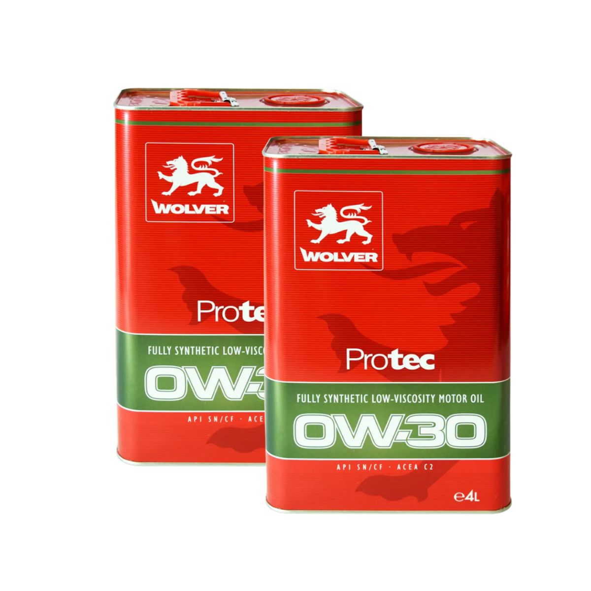 WOLVER - Aceite Lubricante 0w30 Wolver Pro-tec Sn-c2 4 lt X2