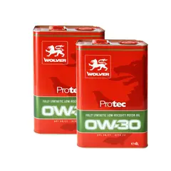 WOLVER - Aceite Lubricante 0w30 Pro-tec Sn-c2 4 lt X2