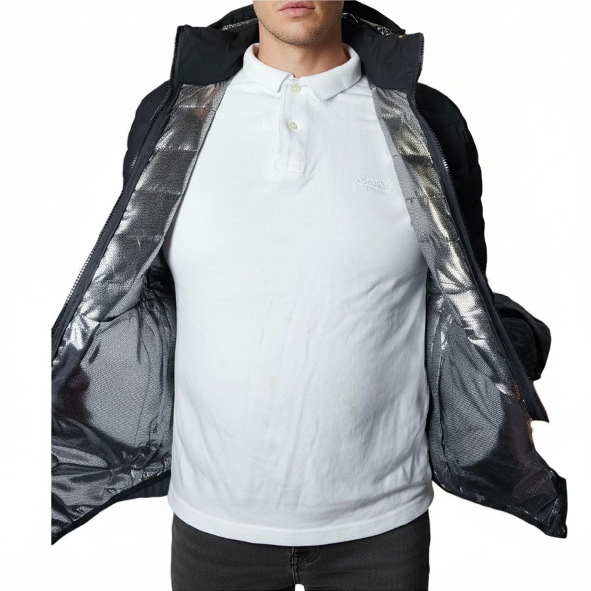 BLUE MOUNTAIN - Chaqueta Parka Hombre