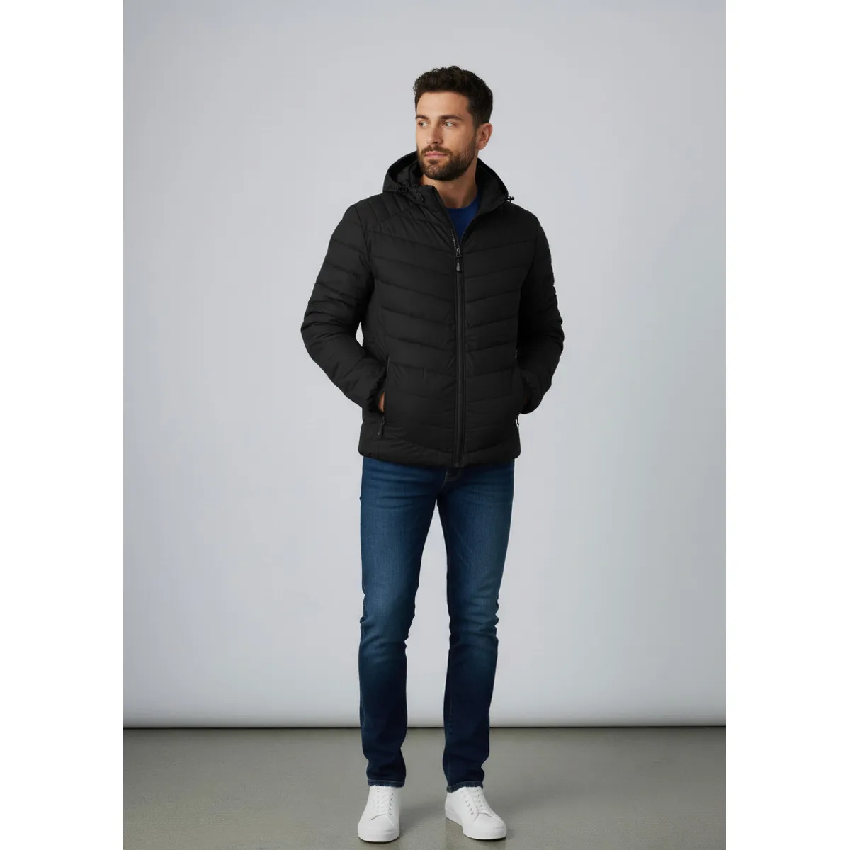 BLUE MOUNTAIN - Chaqueta Parka Hombre