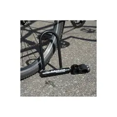GENERICO - Candado En U Antirrobo Para Bicicleta Con Llave Y Soporte