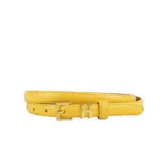 TIOZONEY - Cinturón Mujer-Amarillo