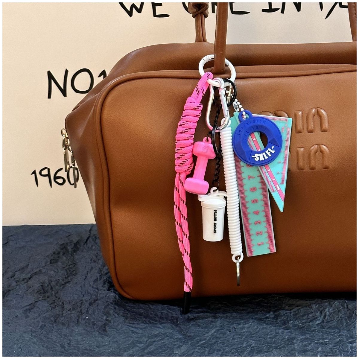 TIOZONEY - Llavero Colgante Decoración Bolsos Mochilas