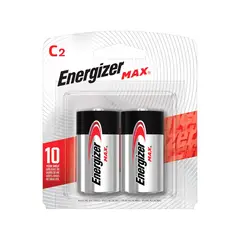 ENERGIZER - Pilas Alcalinas Tipo C 2 Unidades PIENEC2