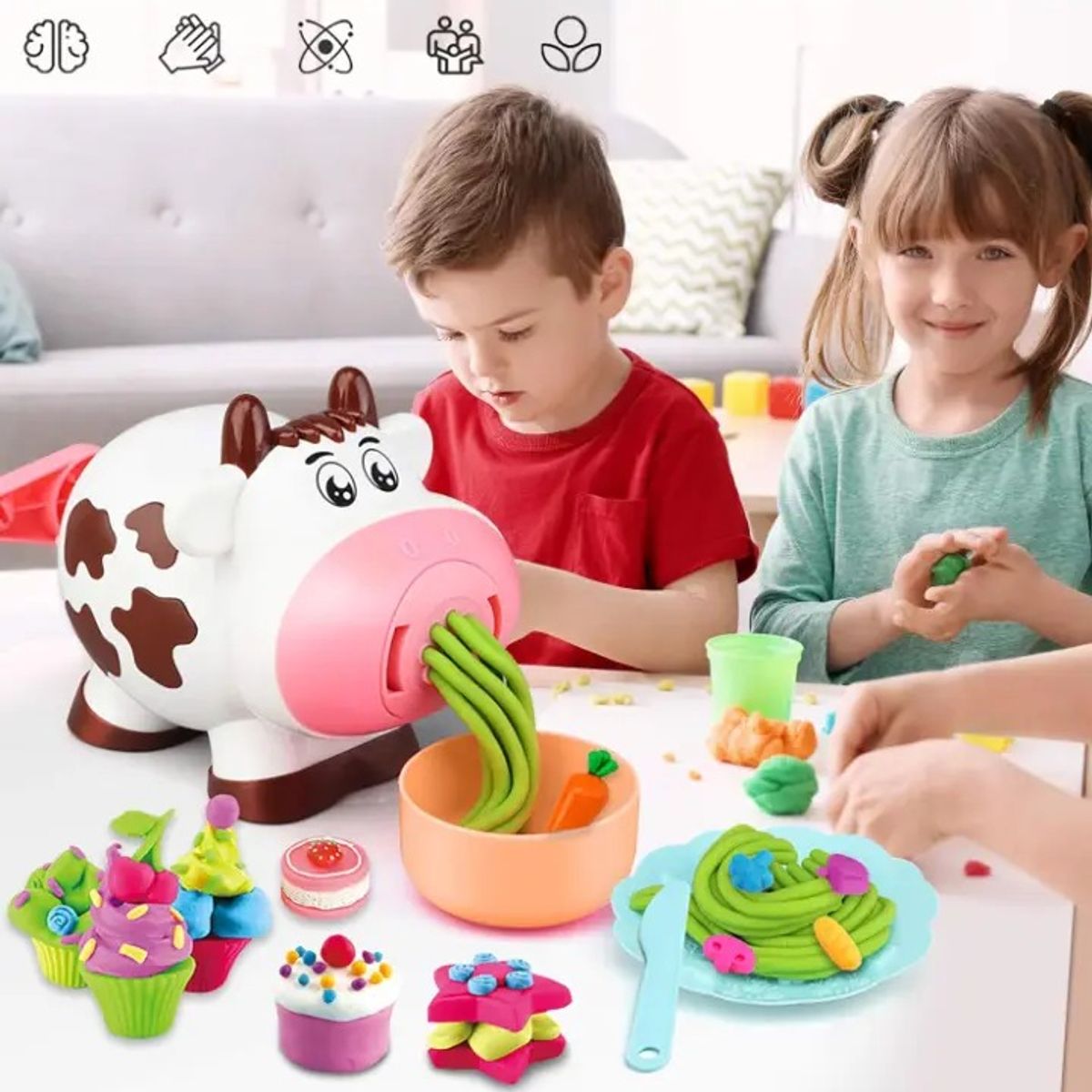 GENERICO - Juego Para Hacer Helados, Espaguetis Para Niños