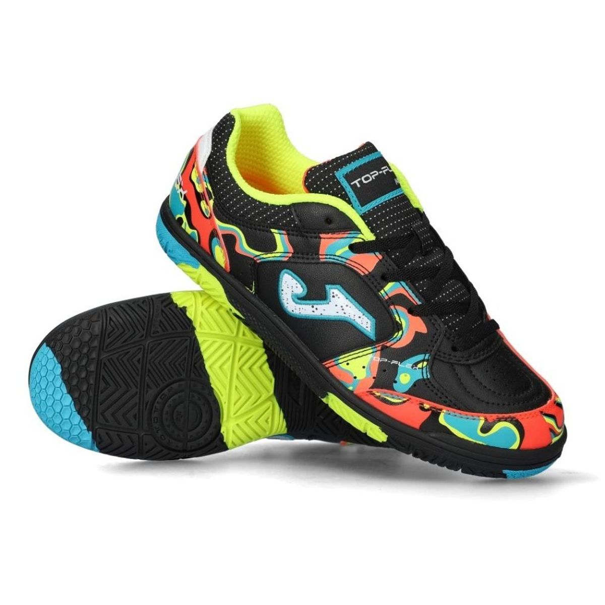 JOMA - Zapatilla Fútbol Sala Kids Top Flex Multicolor Joma