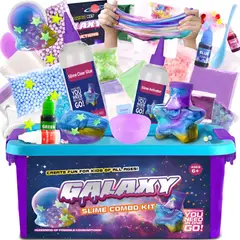 GENERICO - Kit Hacer Slime Galaxy Diy Niño Con Adhesivo Y Activador