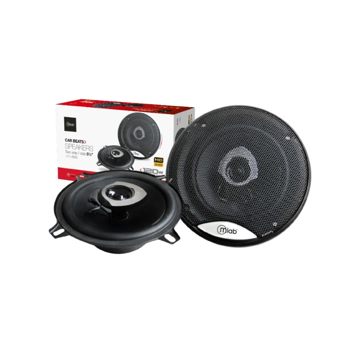 MICROLAB - Parlante De Auto Microlab 120W MCL-8986