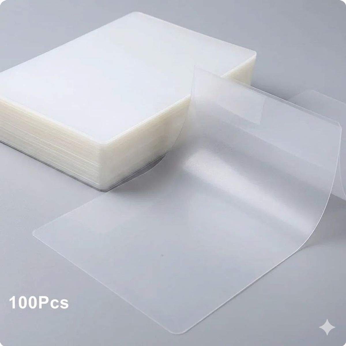 GENERICO - 100 Micas Láminas Termolaminado Plastificar A4