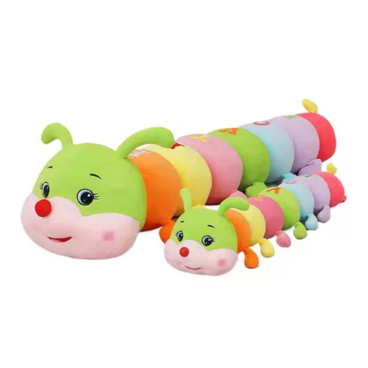 GENECTRA - Almohada Oruga Peluche - Suavidad 90 Cm