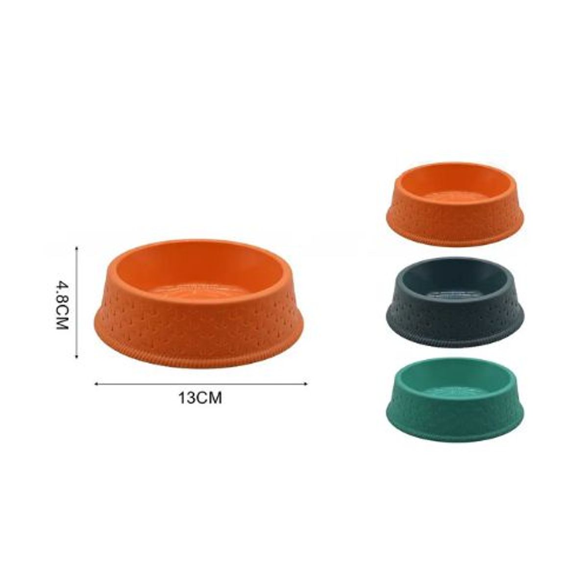 GENERICO - COMEDERO MASCOTAS DE PLASTICO 13CM