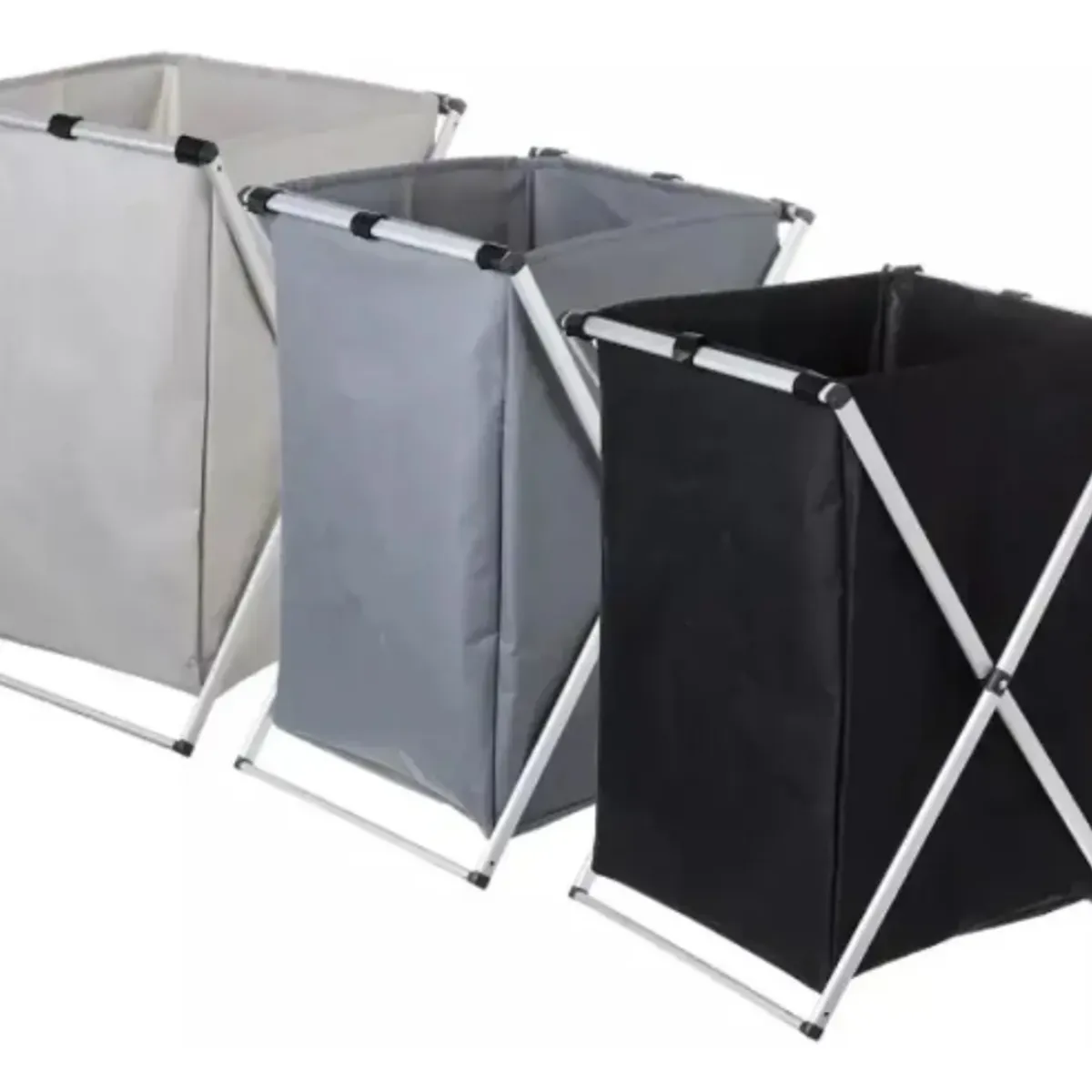 GENERICO - Cestos De Ropa Plegable Canastos Para Ropa Sucia Individual Color Negro