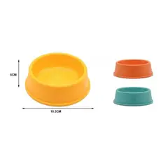 GENERICO - MATERIAL PLASTICO COMEDERO MASCOTAS DE PLASTICO 18.5CM