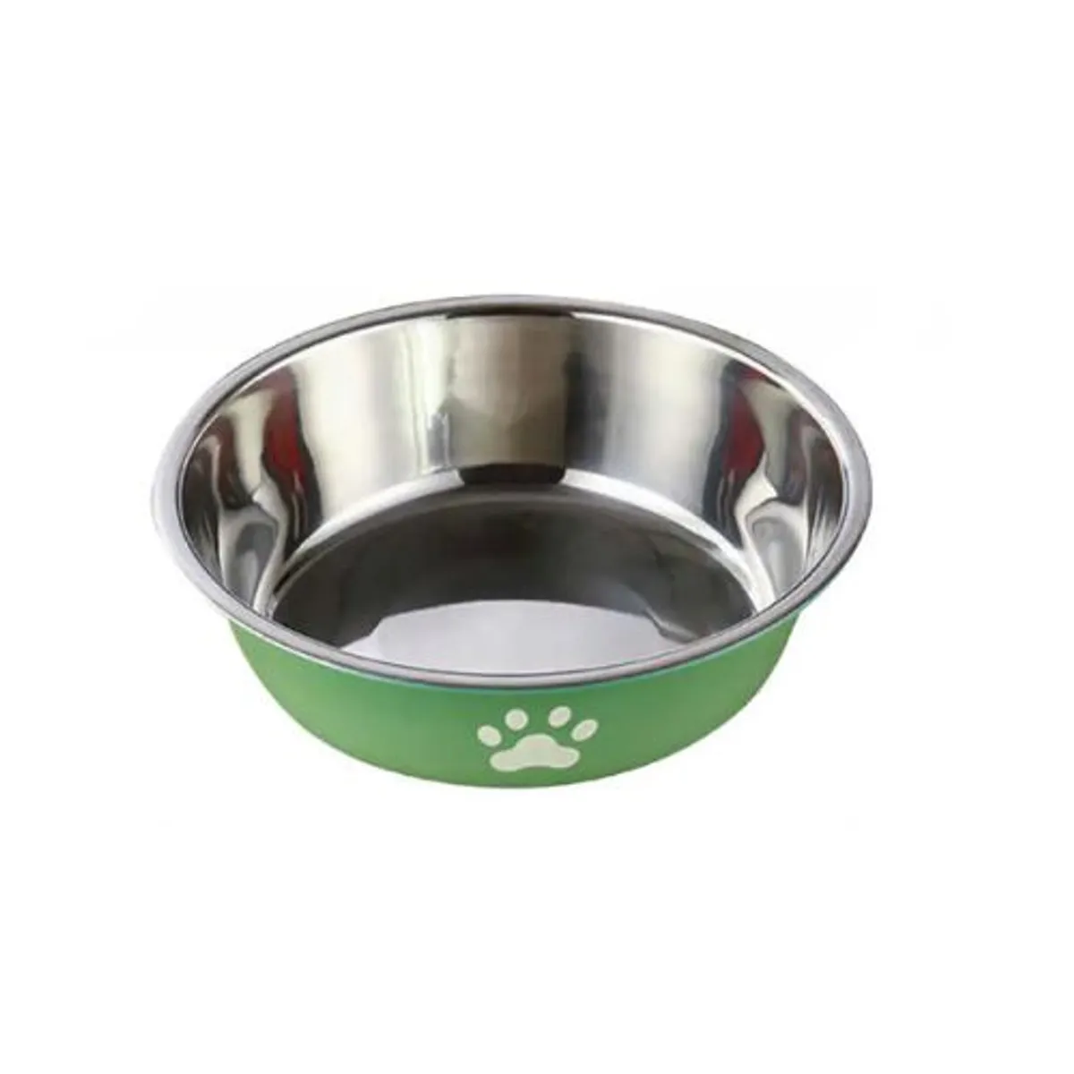 GENERICO - COMEDERO METALICO PARA MASCOTAS 14CM