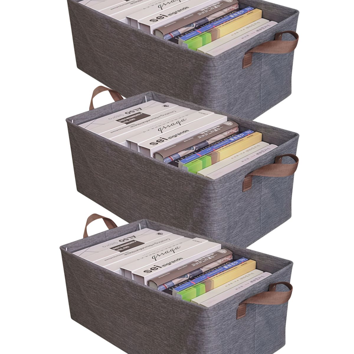 GENERICO - Pack 3 Organizador De Ropa Plegable Almacenamiento