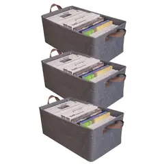 GENERICO - Pack 3 Organizador De Ropa Plegable Almacenamiento
