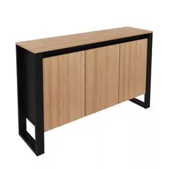 TECNOMOBILI - Aparador multifuncional 3 puertas 36x136x84cm
