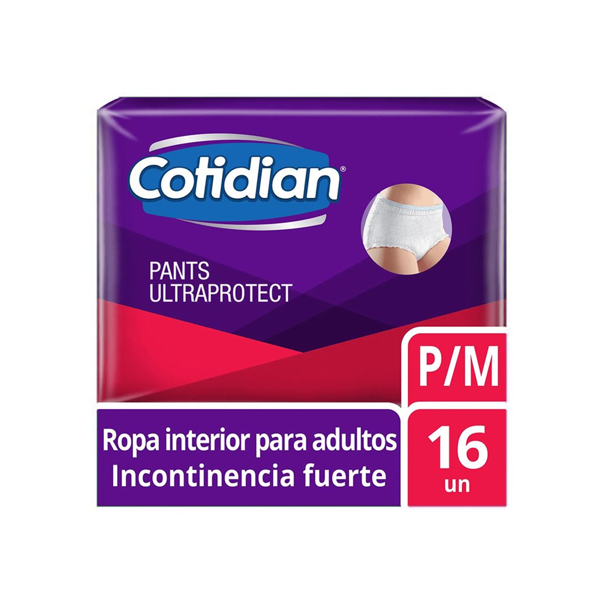 PLENITUD - Pañales Adultos Cotidian Pants Ultraprotect P/M 16 Unids