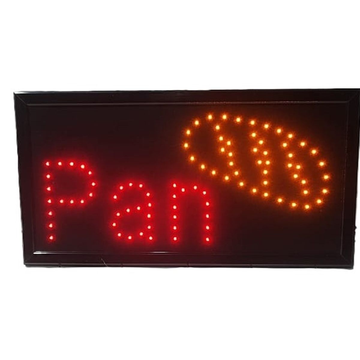 GENERICO - letrero led luminoso pan para almacen panaderia