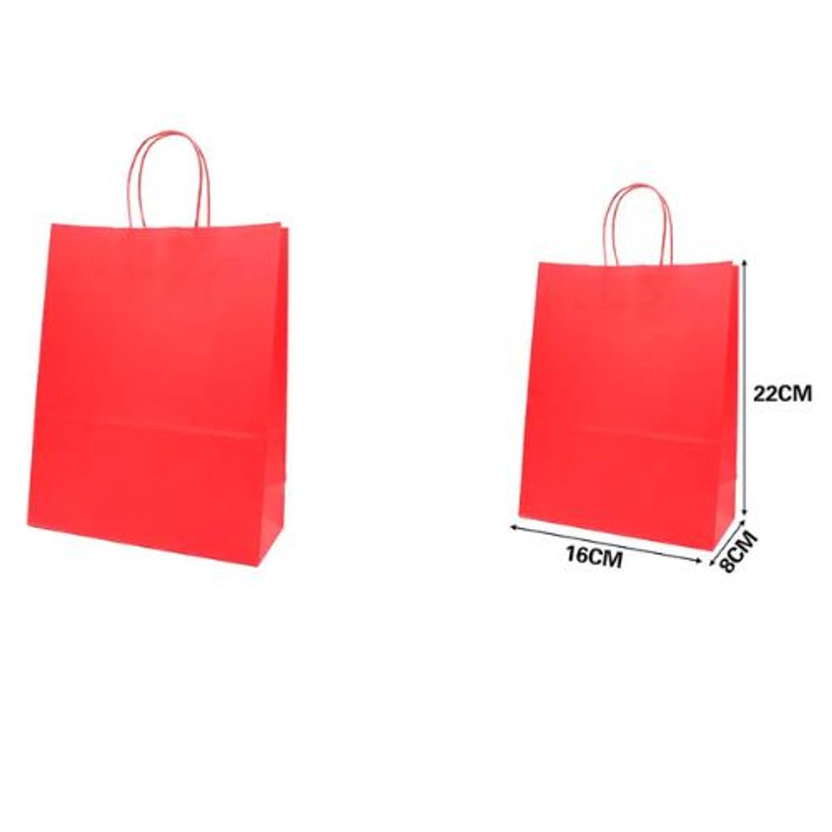 GENERICO - BOLSA DE REGALO ROJA
