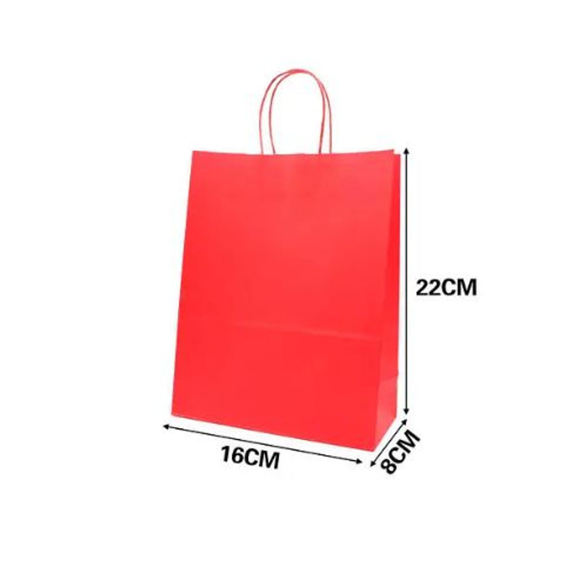 GENERICO - BOLSA DE REGALO ROJA