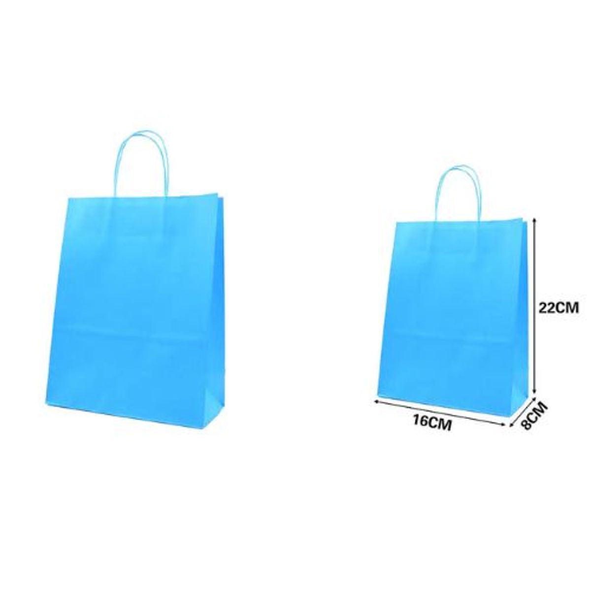 GENERICO - BOLSA DE REGALO AZUL CIELO