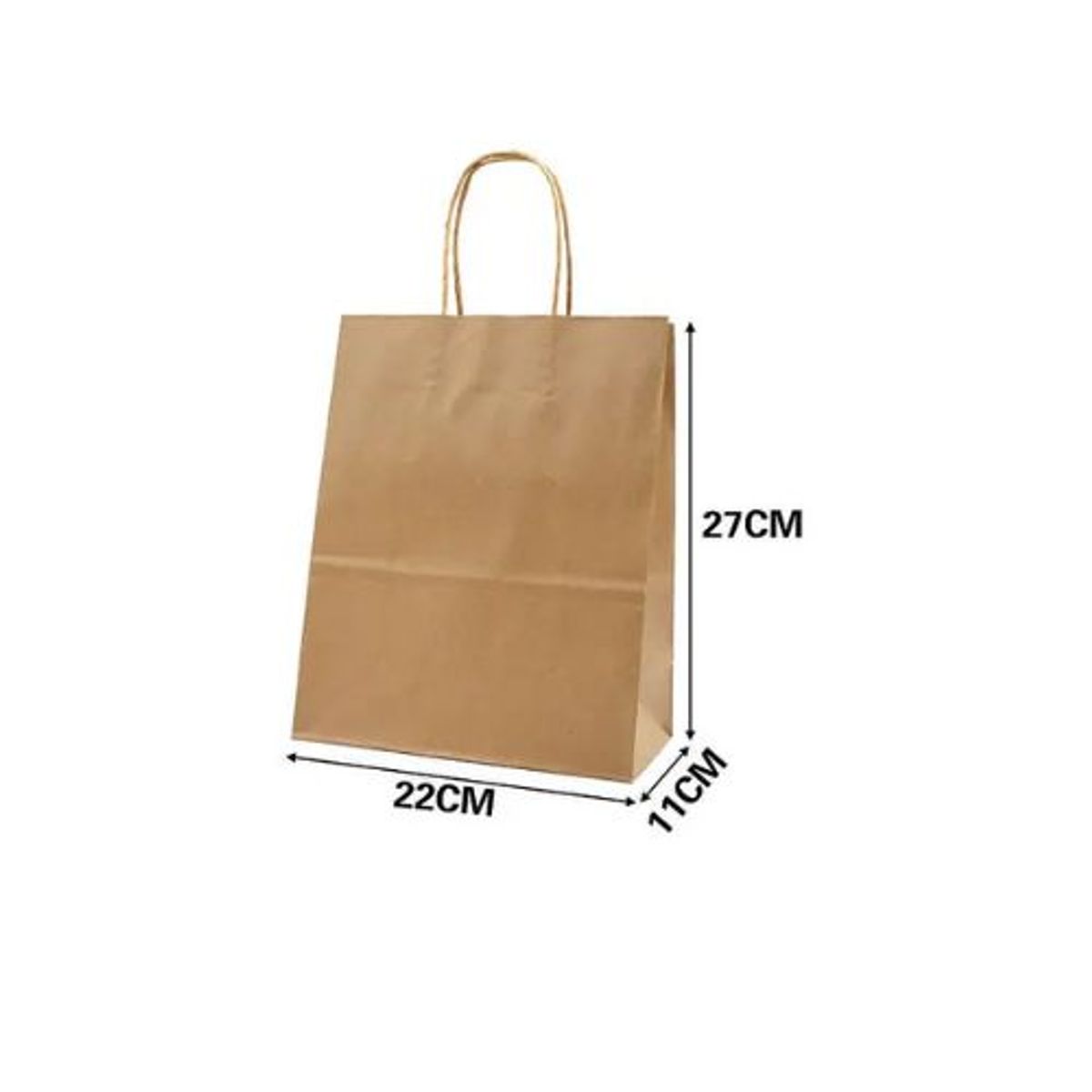 GENERICO - BOLSA DE REGALO PAPEL KRAFT
