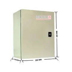 LEXO - GABINETE TABLERO METALICO 300X200X150MM 1 PUERTA IP65 RAL 7032